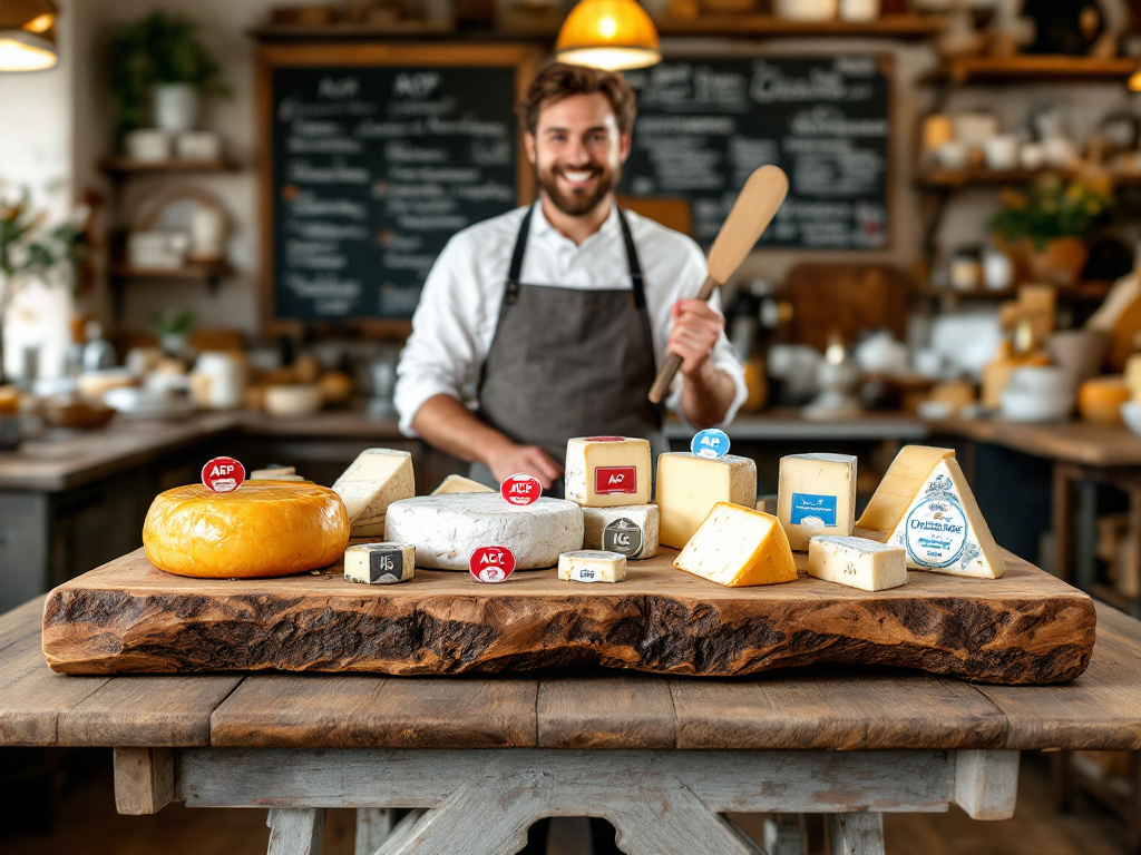 AOC-certified cheeses are a testament to tradition and quality.