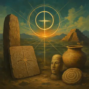 Explore the connections between ancient sites and the mysterious lines that link them