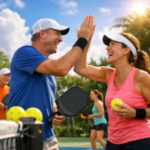 Discover how playing pickleball can lift your spirits and improve your well-being