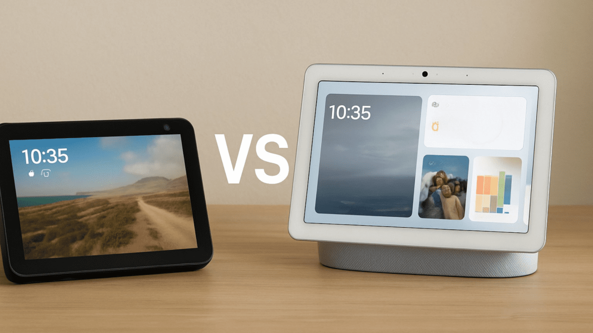 Echo Show 8 vs Google Nest Hub Max — Which Smart Display Wins in 2026?