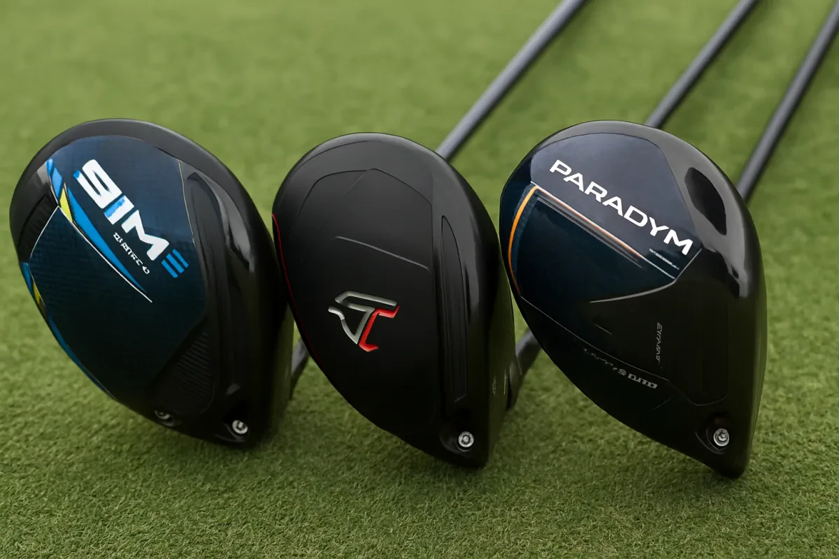 Tour-level golf drivers used by the pros