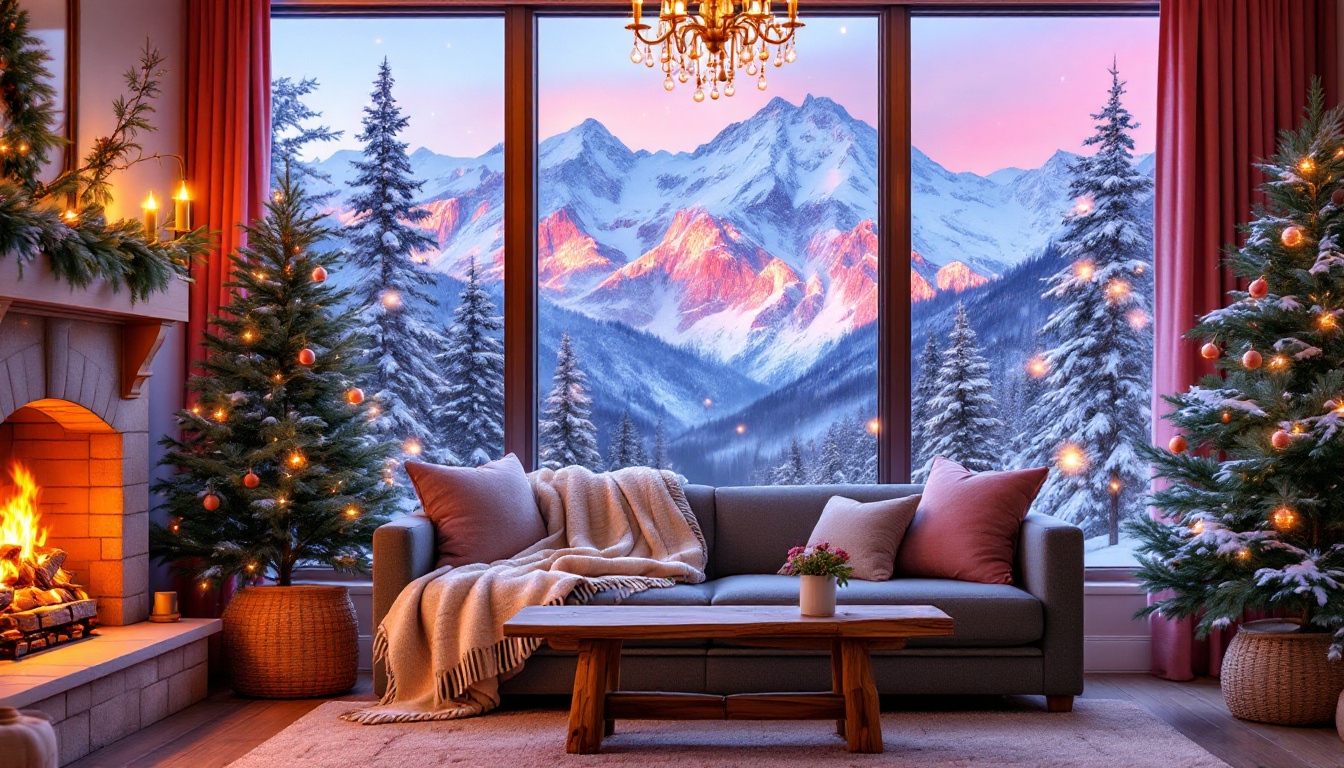 scene with a wool blanket spread out on a wooden bench 