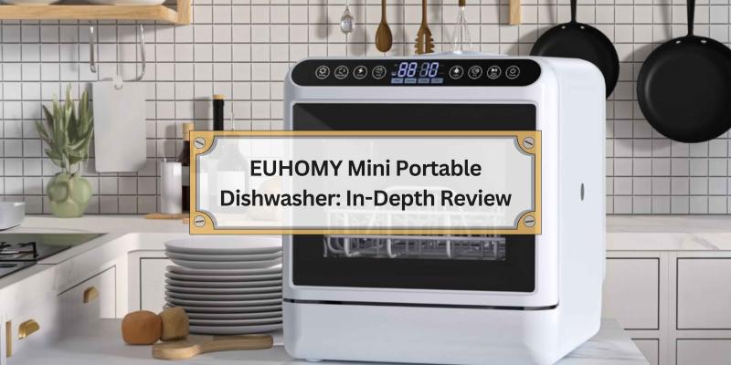 Discover the convenience and efficiency of this compact dishwasher for your home