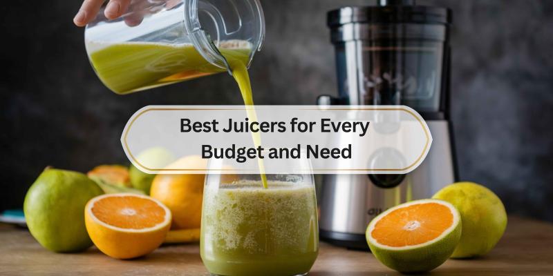 Find the perfect juicer to suit your lifestyle and wallet