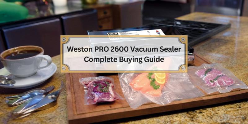 Everything You Need to Know Before You Buy a Weston PRO 2600 Vacuum Sealer