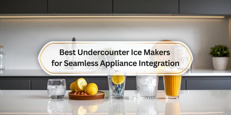Find the Perfect Ice Maker to Fit Your Kitchen Style