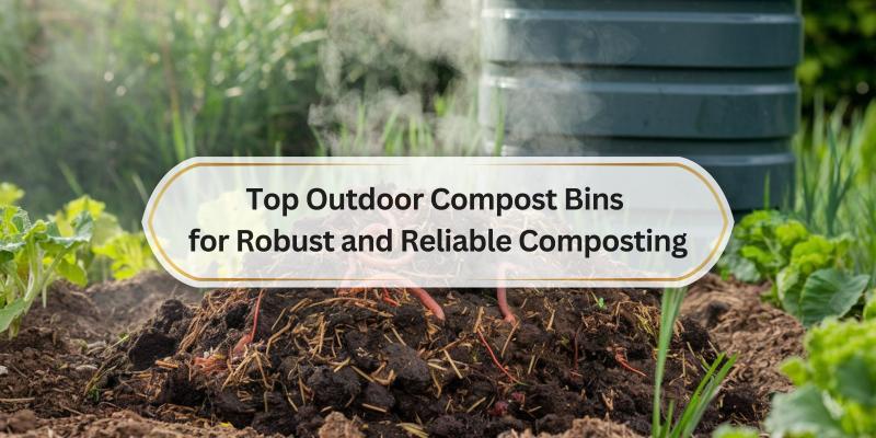 Discover the best compost bins that make gardening easier and greener