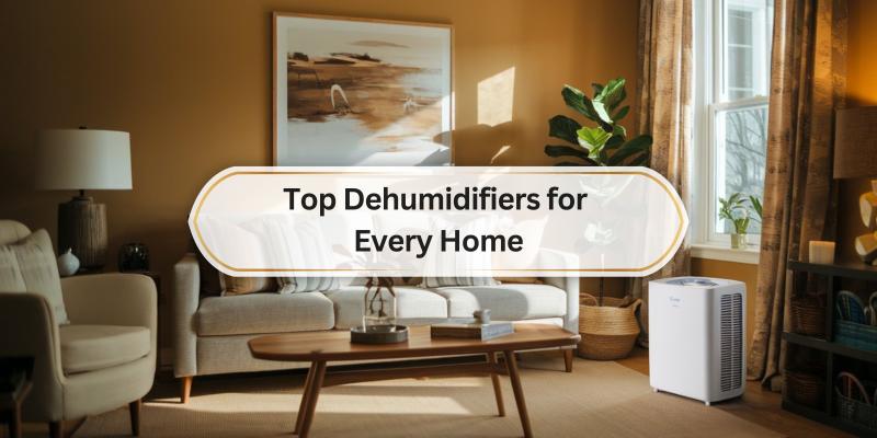 Find the perfect dehumidifier to keep your home comfortable and dry