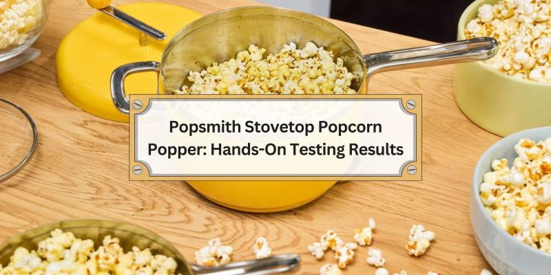 Real Life Test Results from the Popsmith Stovetop Popcorn Popper