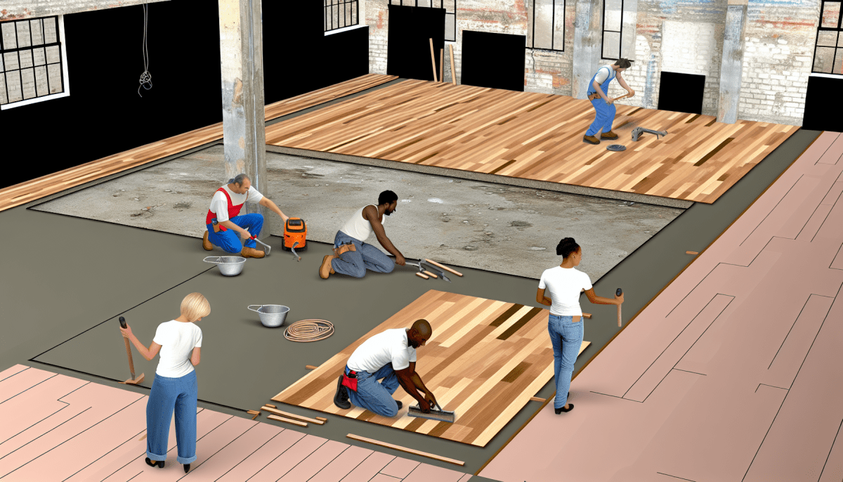 Installing Flooring Over Concrete Subfloors Made Easy