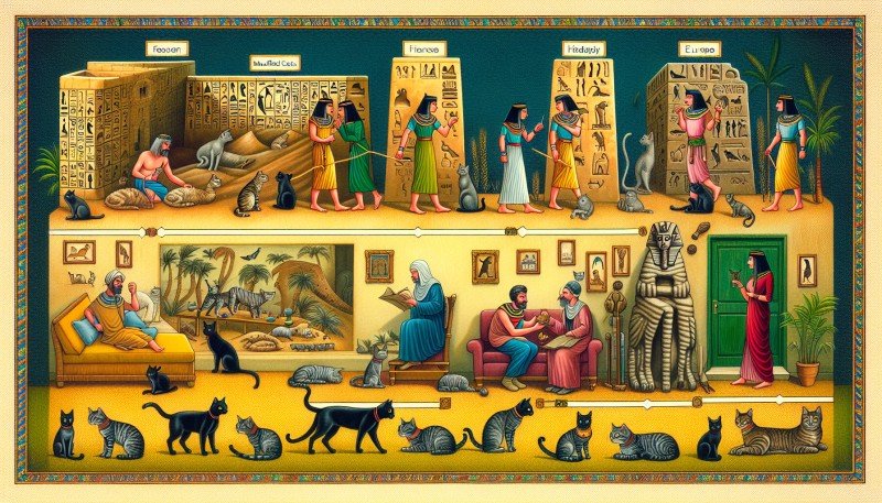 Tracing the Roots of Our Feline Friends: A Historical Look at Domestic Cats