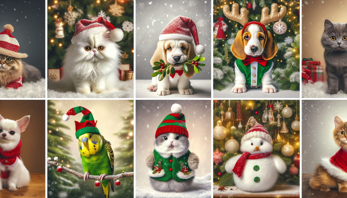 Adorable Christmas Costumes for Your Pets