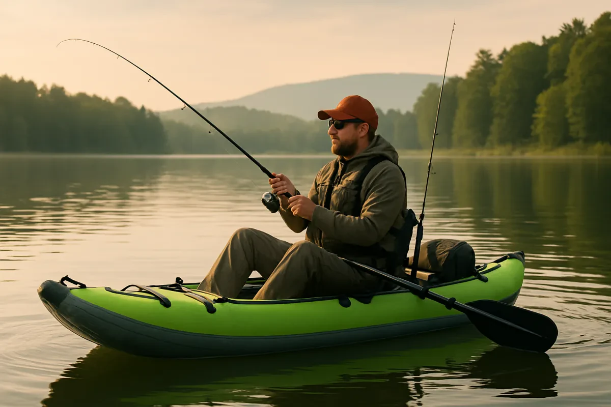 Top Benefits of an Inflatable Fishing Kayak
