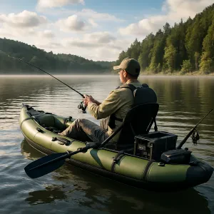 Find the perfect inflatable kayak that makes fishing trips fun and hassle-free