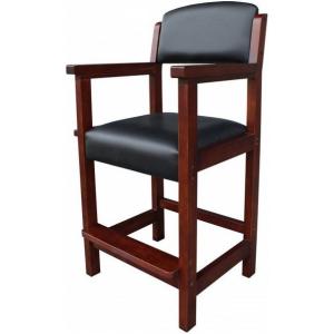 A comfy spot for watching your friends play billiards