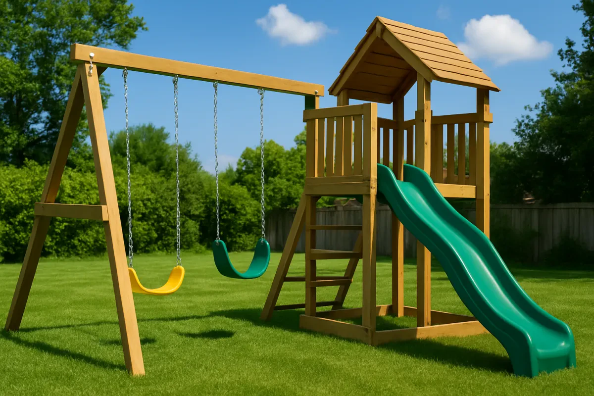 Best Swing Set Slides for Sale Today