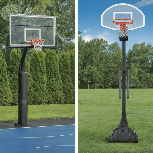 Portable vs Inground Basketball Goals
