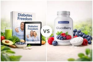 A clear, honest comparison of Diabetes Freedom and GlucoBerry, including key differences, pros, cons, and which option may suit your wellness routine best.