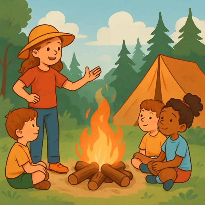 Simple ways to keep your kids safe around the campfire