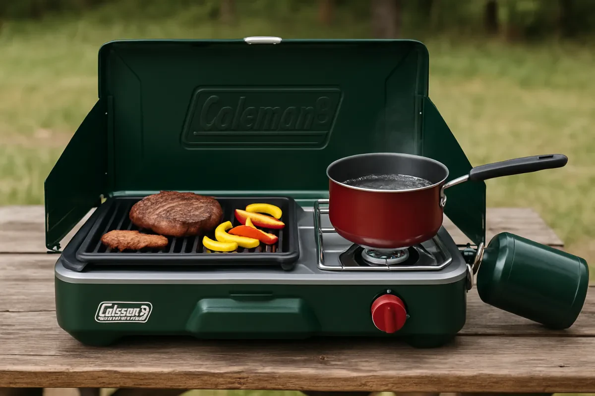 Coleman Tabletop 2-in-1 Camping Grill/Stove Review
