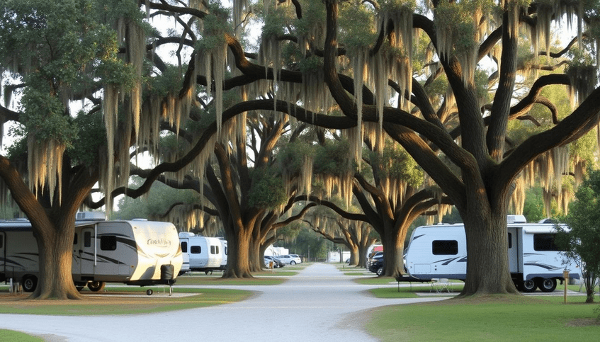Best Budget-Friendly RV Campgrounds in South Carolina