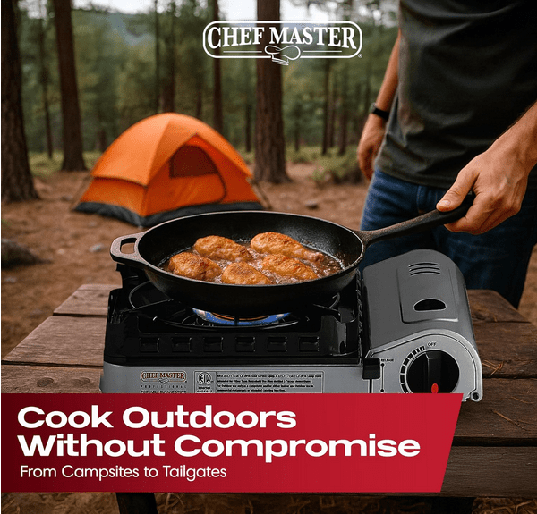 Chef Master 15,000 BTU Butane Portable Camp Stove Review: 