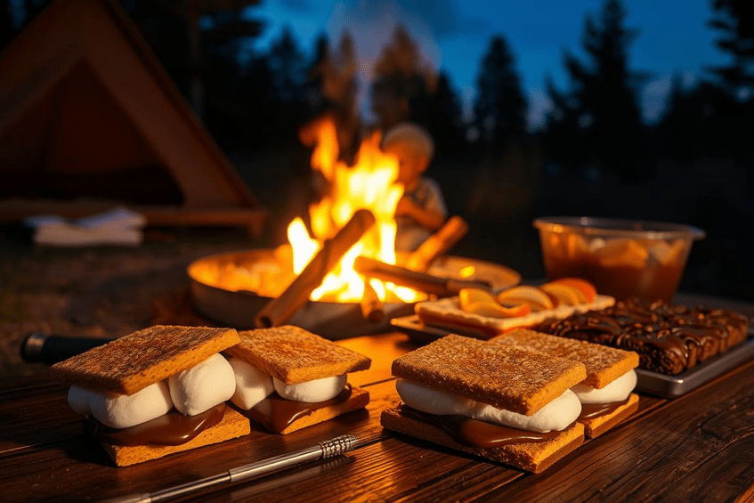 Family-Friendly Desserts to Make Around the Campfire