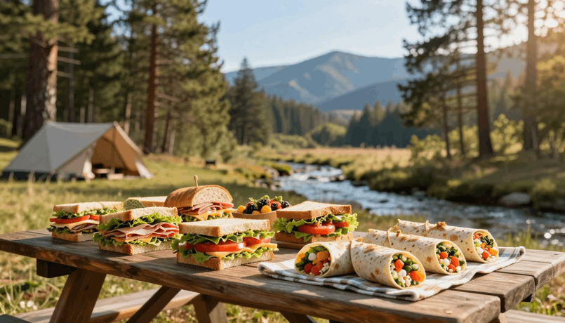 Delicious Lunch Ideas for Camping Trips