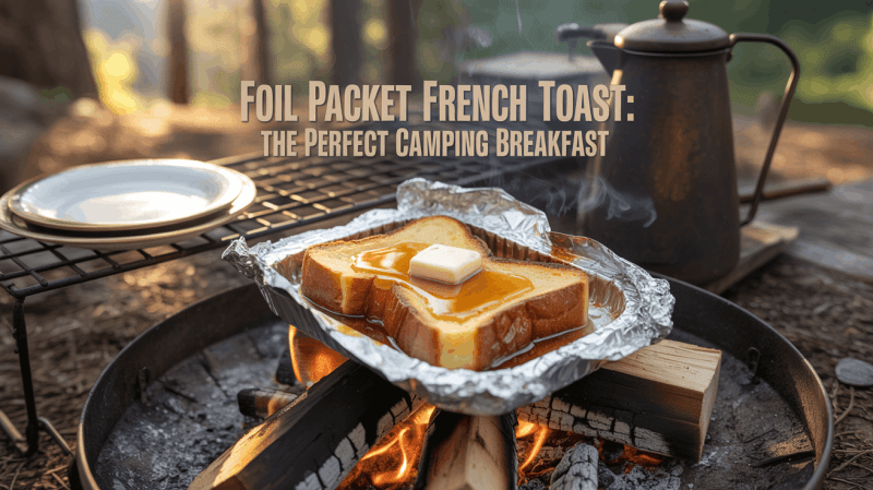 Delicious and simple breakfast you can make right over the campfire