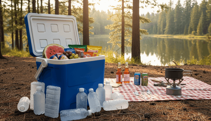 How to Pack a Cooler for a Weekend Camping Trip