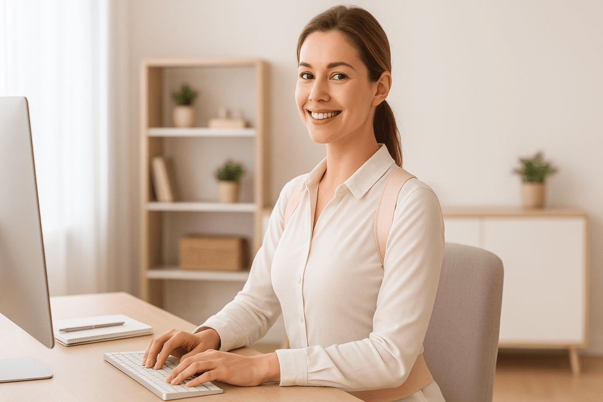 Best Posture Corrector for Women Who Sit All Day