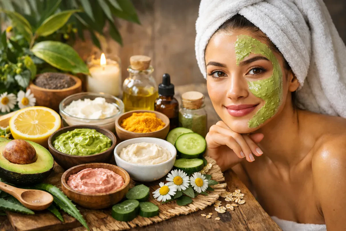 Glowing Skin with DIY Vegan Face Masks