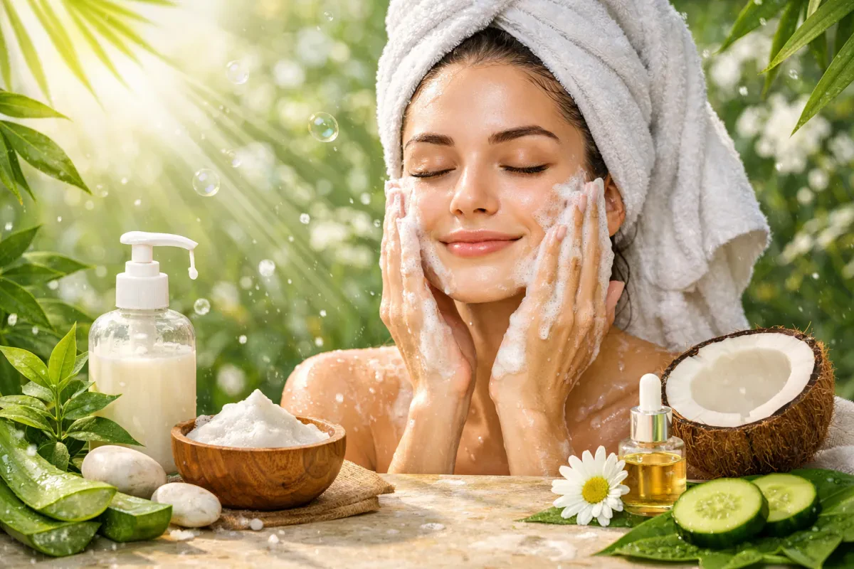 Gentle Cleanser for Radiant Vegan Skin