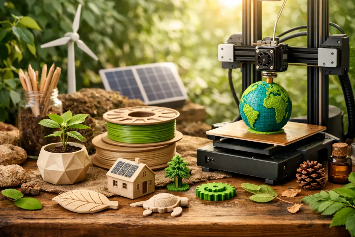 Eco-Friendly Sustainable 3D Printing Options You’ll Love