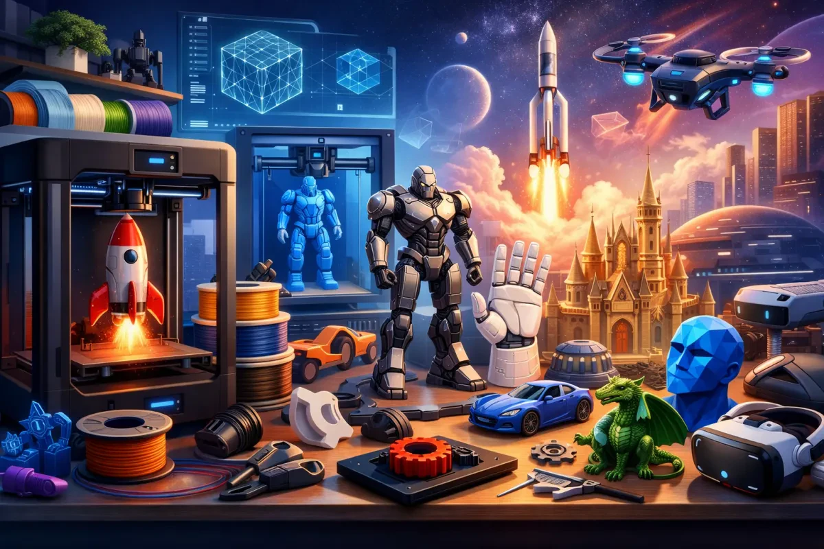 Level Up Your Life with 3D Printing Solutions