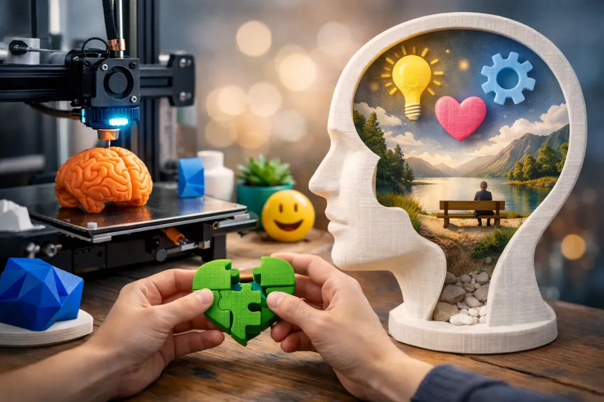 3D Printing Mental Health Benefits You Should Know