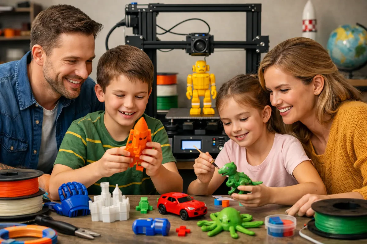 Engage Your Family with 3D Printing Projects