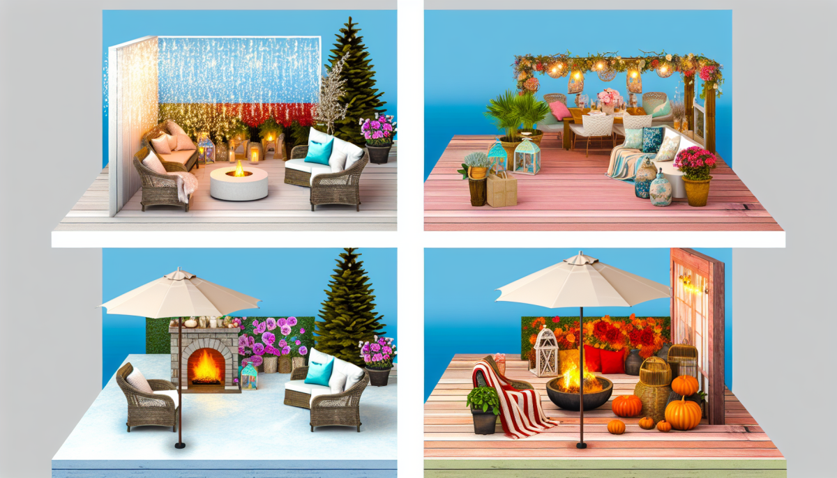 Seasonal Patio Decor Ideas for Every Season
