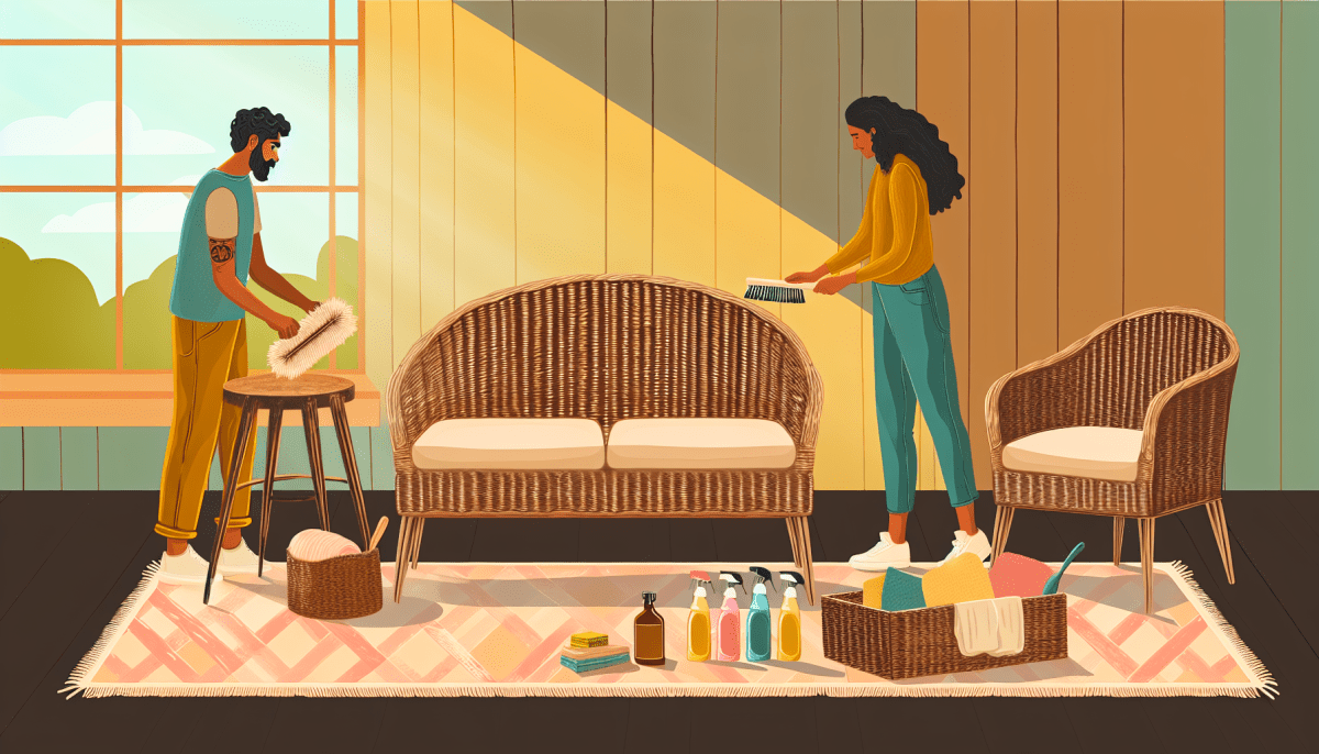 Essential Tips for Cleaning Wicker Furniture