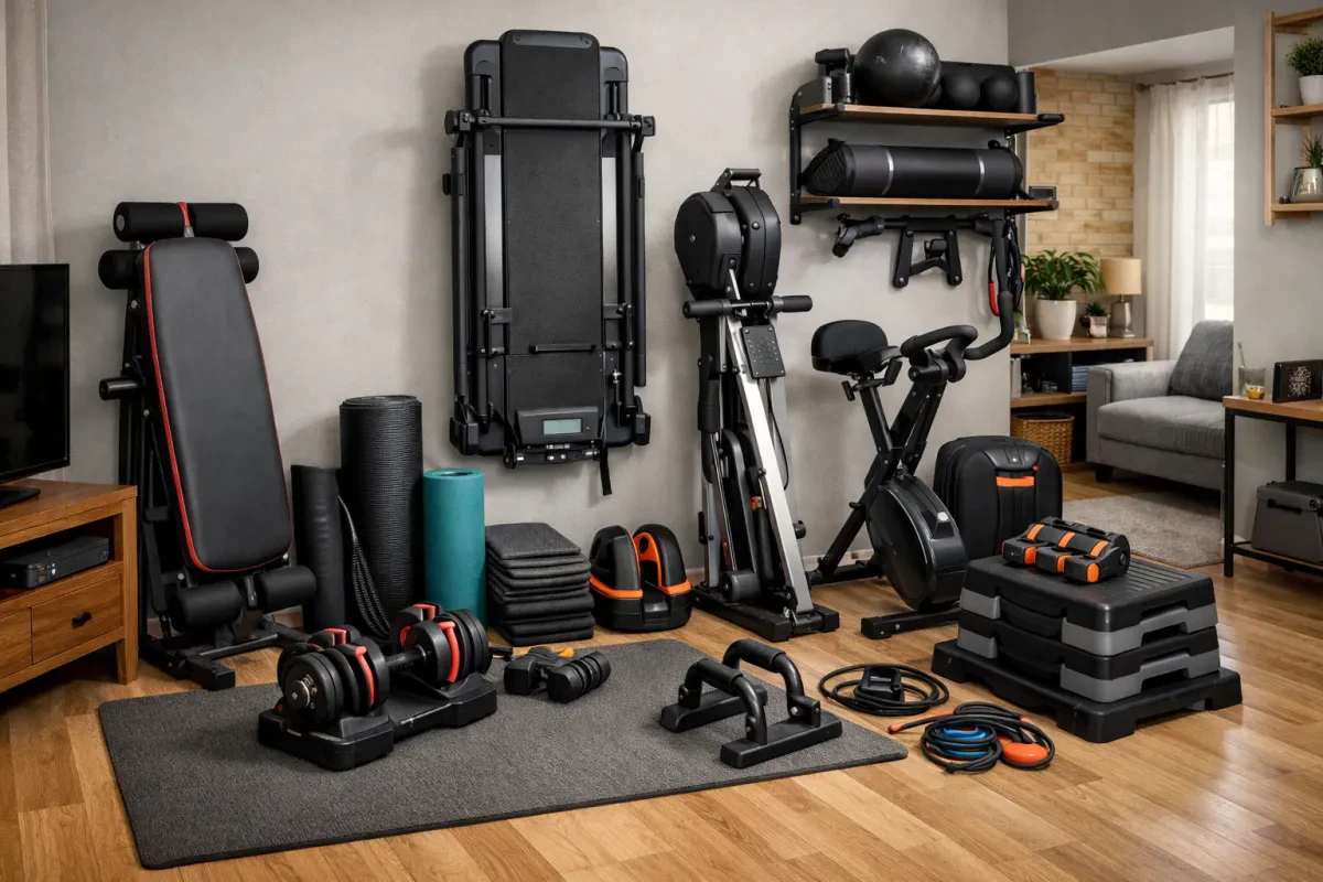 Best Space-Saving Exercise Gear for Compact Homes and Apartments