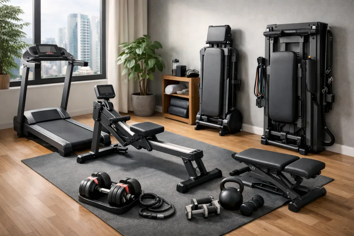 Best Foldable Workout Machines for Maximizing Fitness in Small Spaces