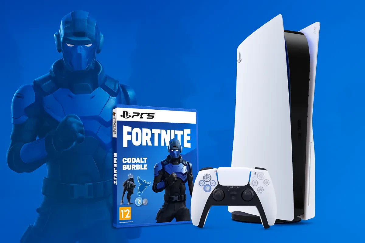 Ultimate PlayStation 5 Slim Fortnite Cobalt Bundle