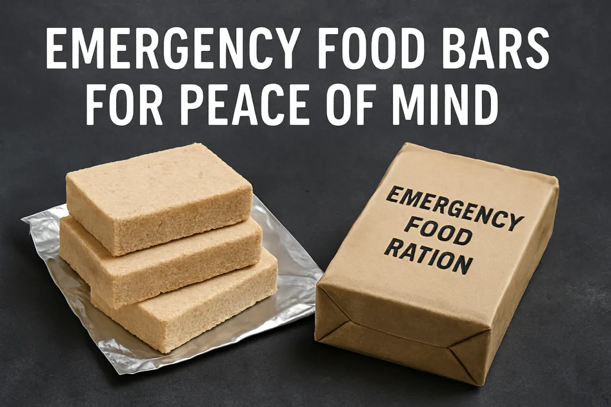 Emergency Food Bars for Peace of Mind