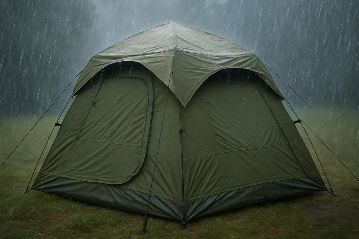 Stay Dry with This Military Pop Up Tent