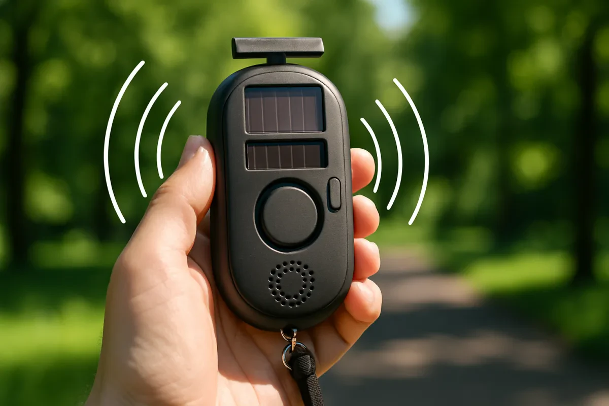 Stay Safe with a Loud Solar Personal Alarm