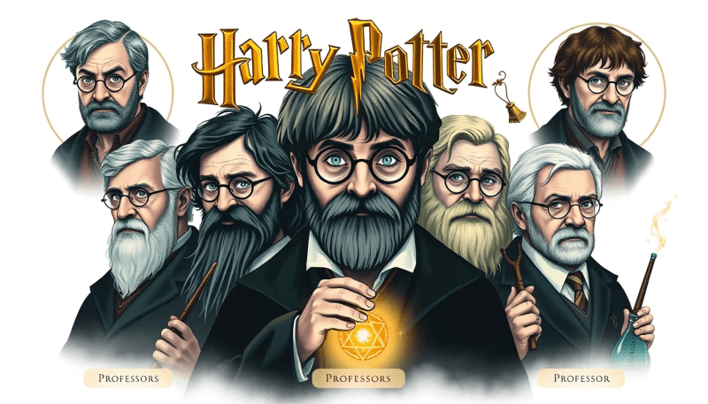 Meet the unforgettable teachers who brought magic to life in Hogwarts