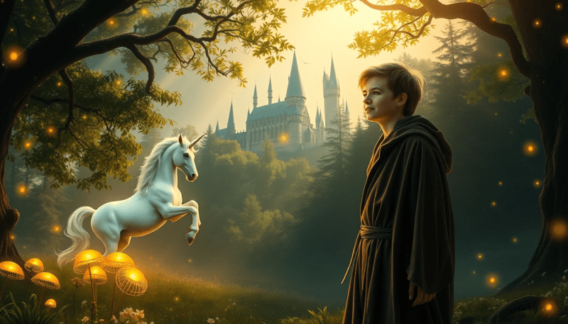 Explore the magical wonders and hidden secrets of a forest that feels straight out of the wizarding world