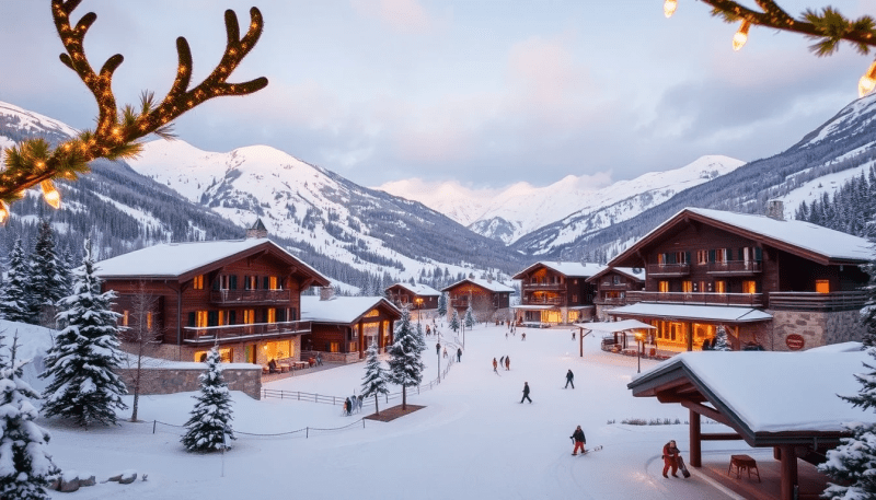 Emma Watson Shares Her Winter Getaway at a Stunning Ski Lodge