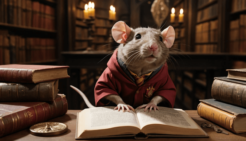 Join Ron's Rat on a Magical Journey Through Friendship and Courage
