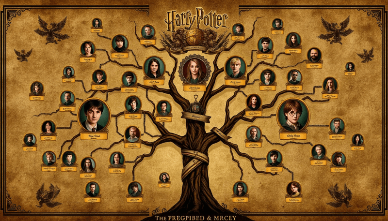 Uncover the magical connections of beloved characters